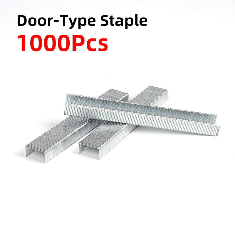 Stapler Heavy Duty - Value Pack 1000pcs Door-shaped Nail Gun