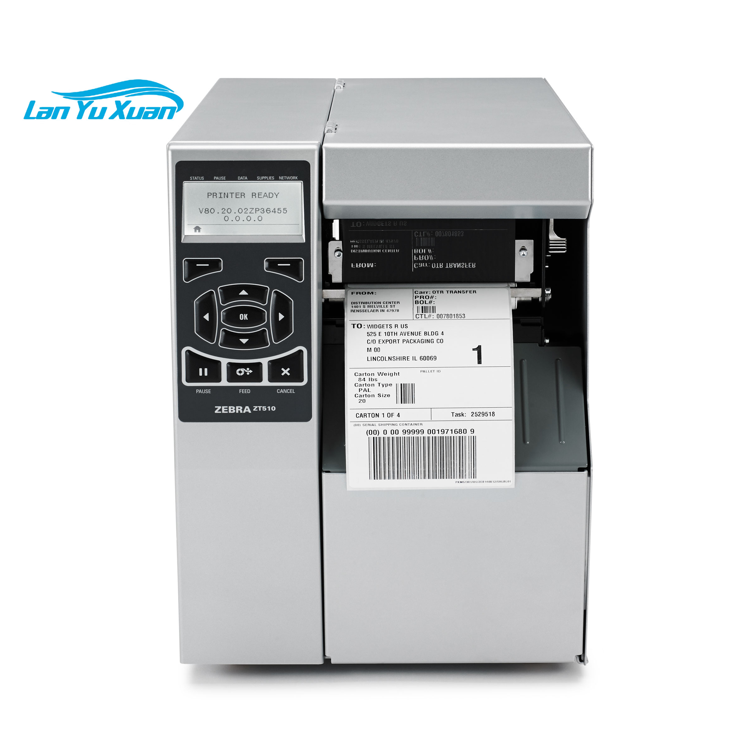 Barcode Printer - Zebra ZT510-2 Industrial Barcode Label Printer