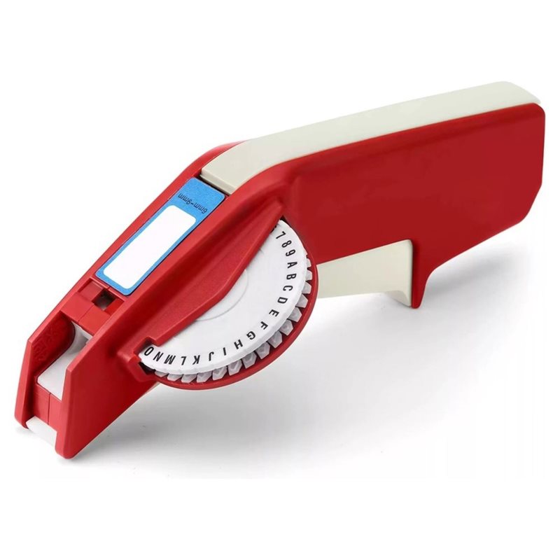 Label Maker - SHGO-DIY Manual Embossing Label Maker,Handheld Labeling