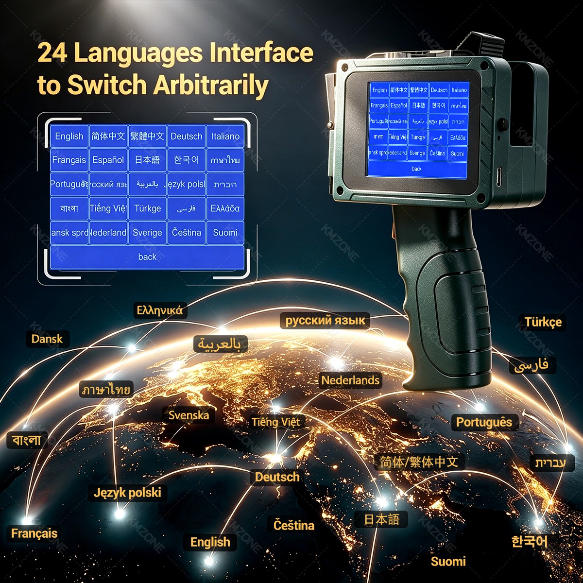 12.7mm Handheld Inkjet Label P - Label Maker ulasan dan harga