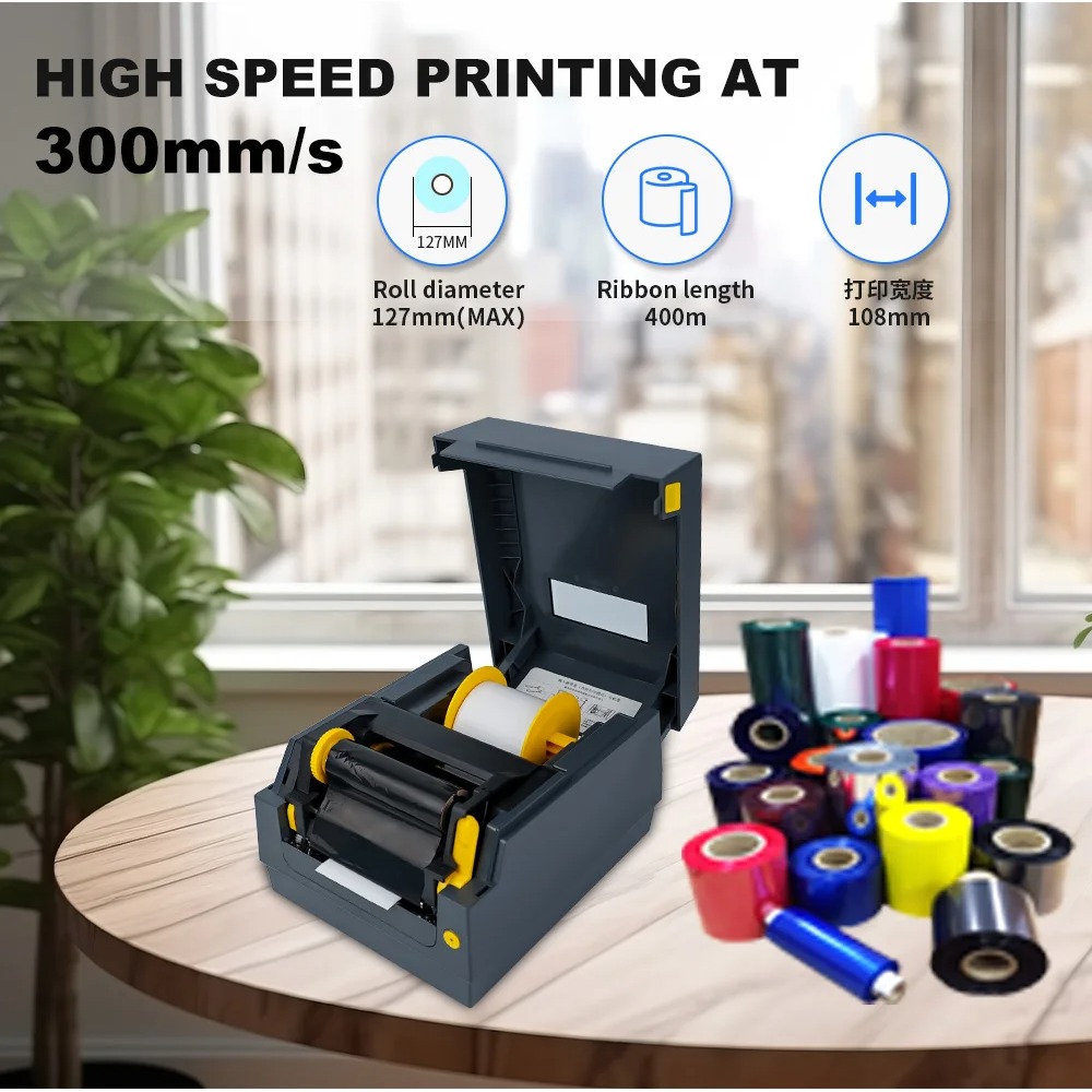 AT241 Satin Ribbon Printer Fab - Commercial Fabric Printing Machine ulasan dan harga