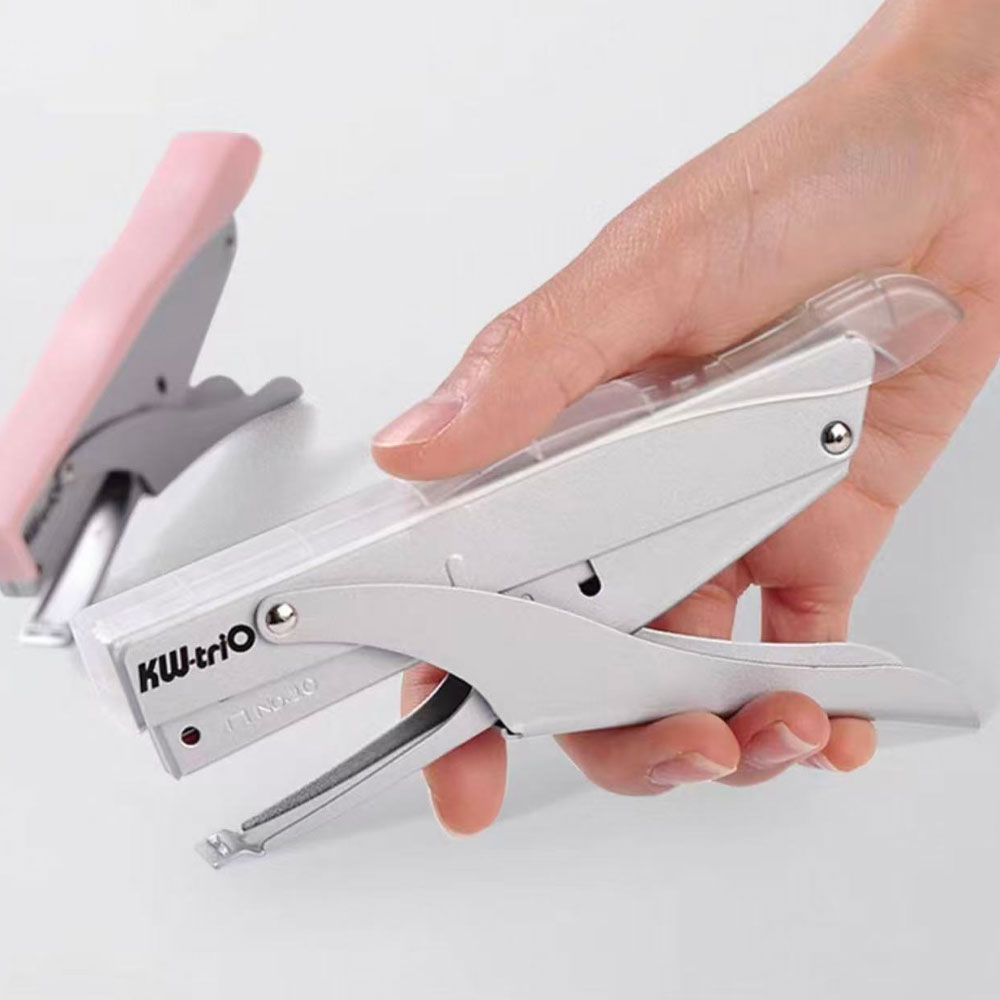 1pc metal handheld stapler, le - Stapler Heavy Duty ulasan dan harga