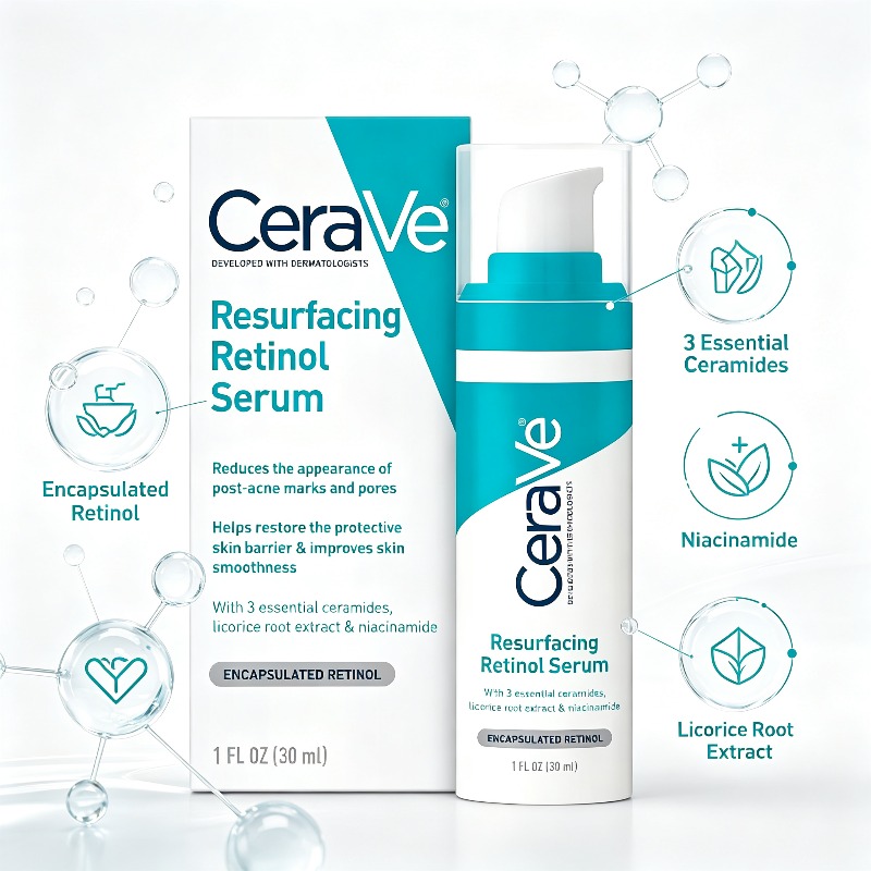 CeraVe Resurfacing Retinol Ser - Toner Cartridge ulasan dan harga