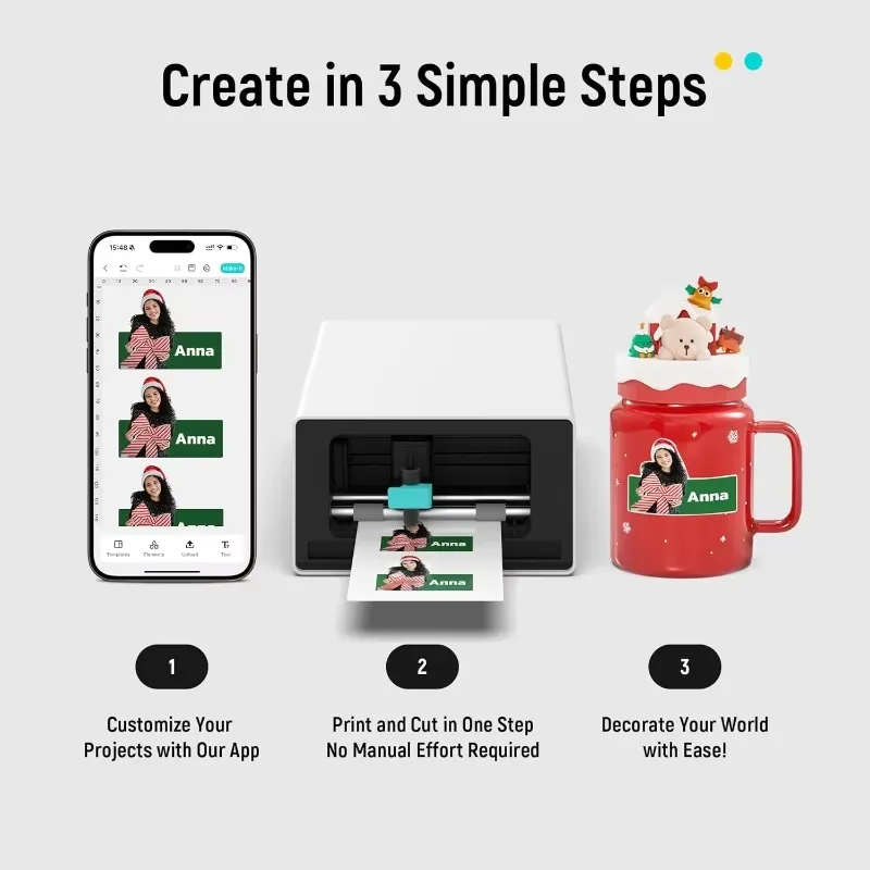 PixCut S1 All in One Sticker M - Thermal Printer ulasan dan harga