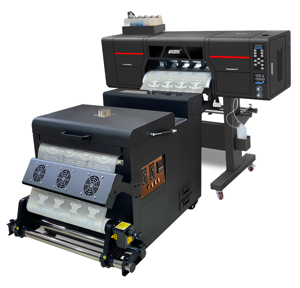 60cm 2heads Xp600/I3200 Dtf Pr - Commercial Fabric Printing Machine ulasan dan harga
