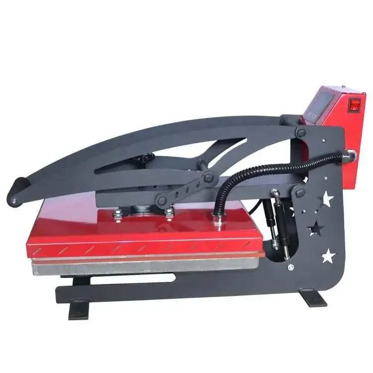 Manual High Pressure Heat Pres - Commercial Fabric Printing Machine ulasan dan harga