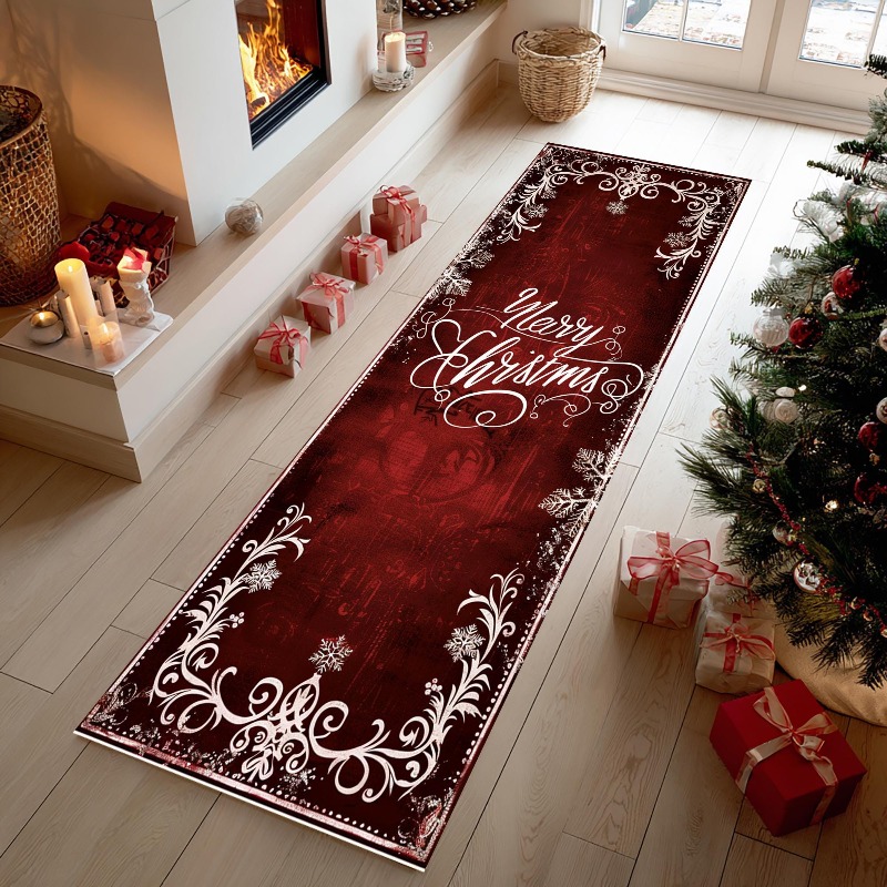 Santa Gift Print Runner Rug Pr - Commercial Fabric Printing Machine ulasan dan harga