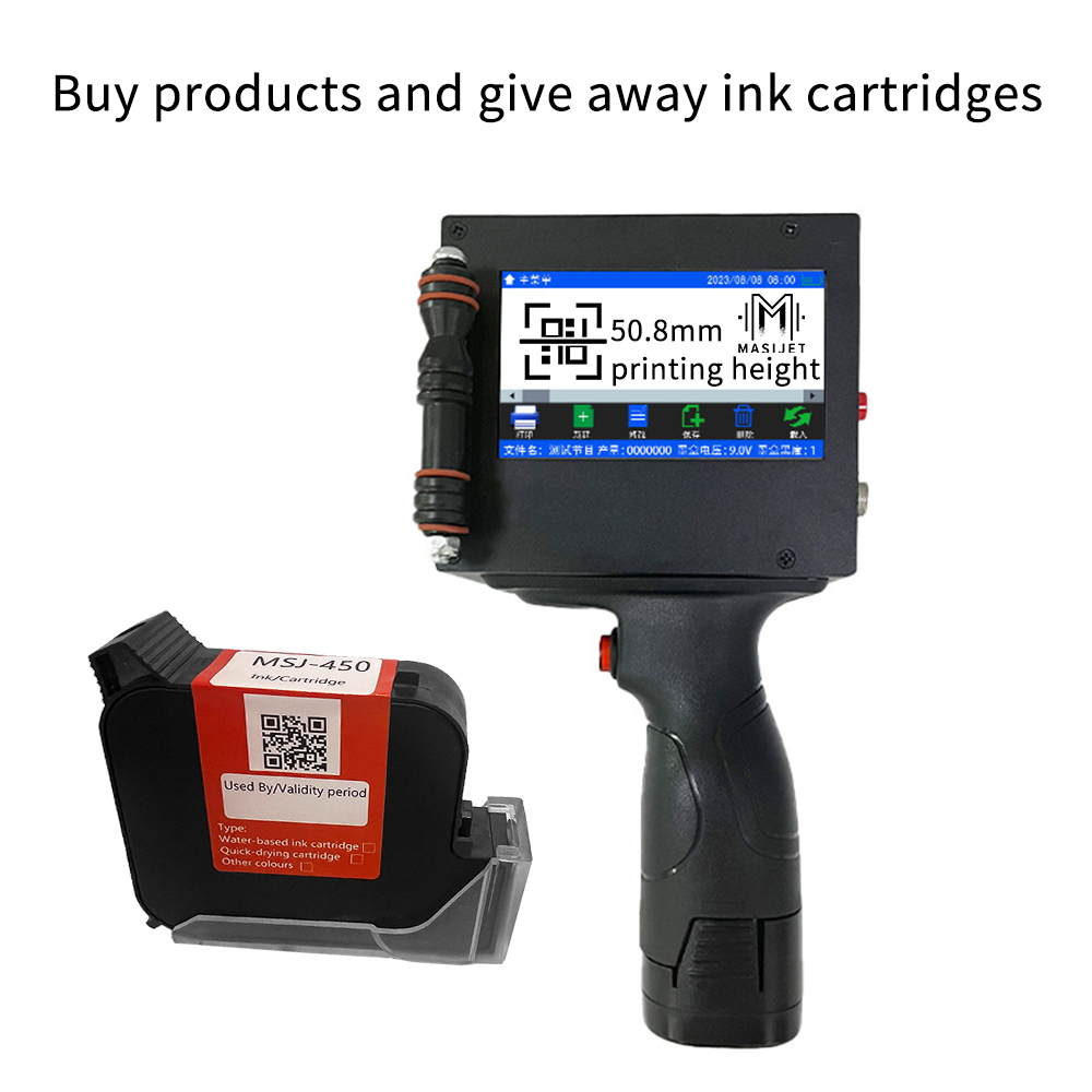 Handheld 50mm large font coder - Label Printer ulasan dan harga