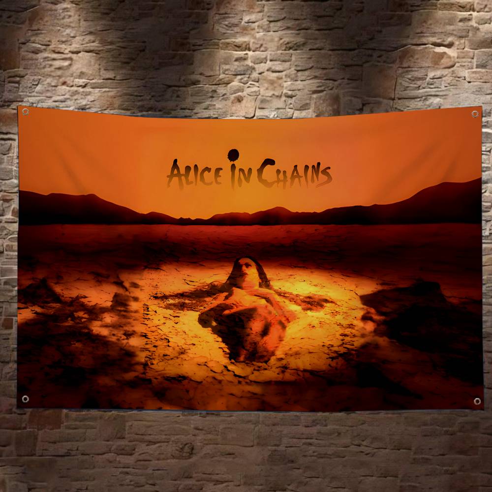 rock Vintage Band A-Alice In C - Commercial Printing Company ulasan dan harga