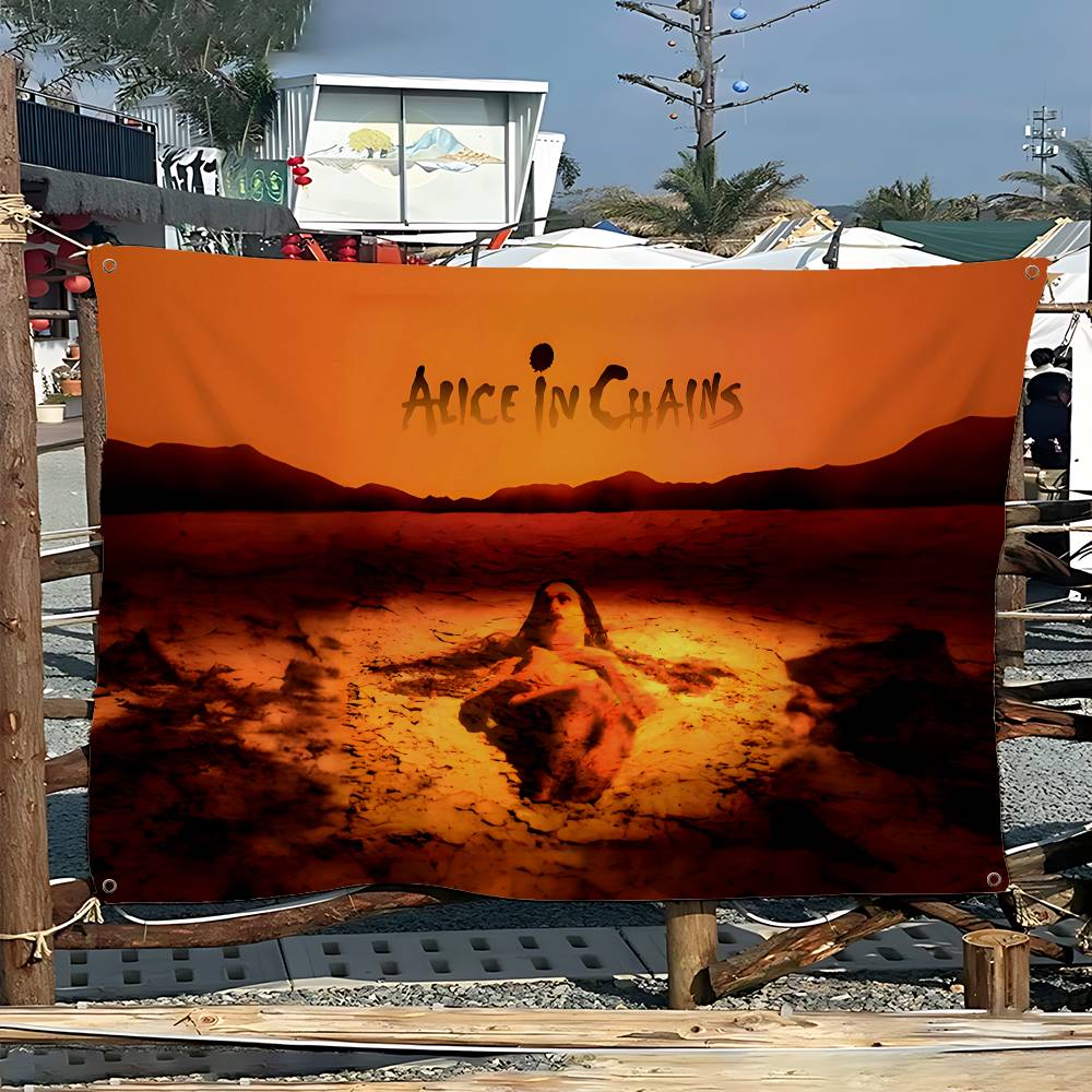 rock Vintage Band A-Alice In C - Commercial Printing Company ulasan dan harga