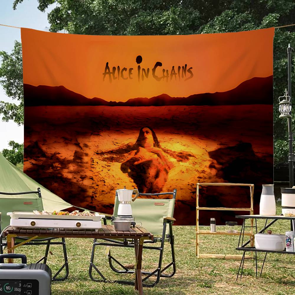 rock Vintage Band A-Alice In C - Commercial Printing Company ulasan dan harga